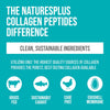 Natures Plus Collagen Peptides - 0.65 lbs Powder - Hair, Skin, Nail & Joint Health, Immune System Support - Non-GMO, Gluten Free - 28 Servings