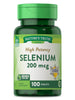 Selenium 200mcg | 100 Tablets | High Potency | Non-GMO, Gluten Free Supplement | by Nature's Truth