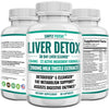 Liver Cleanse Detox & Repair Supplement, Artichoke Extract Liver Health Formula w 22 Herbs for Liver Support, Liver Detox Cleanse Pills - Milk Thistle Dandelion Turmeric Ginger Beet Zinc, 60 Capsules