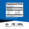 Nutricost BCAA Powder (Pineapple, 30 Servings) - Optimal 2:1:1 Ratio