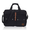 veegul cotton black laptop bags