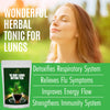 10-Day Organic Lung Detox Tea for Respiratory Support,