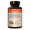 NatureWise Curcumin Turmeric 2250mg | 95% Curcuminoids & BioPerine Black Pepper Extract | Advanced Absorption for Joint Support [2 Month Supply - 180 Count]