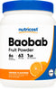 Nutricost Baobab Fruit Powder (1 LB, Orange Flavored) - Vegan, Non-GMO, Gluten Free