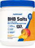 Nutricost BHB Salts Drink Mix (30 Servings, Peach Mango Flavored) (5G BHB Per Serving) - 0G Total Sugars, Vegetarian Product