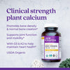 New Chapter Calcium Supplement - Bone Strength Tiny Tabs Organic Calcium with Magnesium, Vitamin D3+K2, 70+ Trace Minerals for Bone Health, Gluten Free, Easy to Swallow - 120 ct