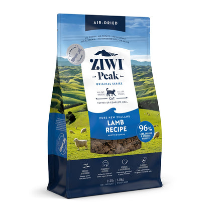 ZIWI Peak Air-Dried Cat Food - All Natural, High Protein, Grain Free & Limited Ingredient With Superfoods (Lamb, 2.2 lb)