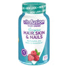 Vitafusion Gorgeous Hair, Skin Nails Multivitamin Gummy Vitamins, plus Biotin and Antioxidant vitamins CE, Raspberry Flavor, 100ct (33 day supply), from Americas Number One Gummy Vitamin Brand