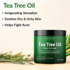 MAJESTIC PURE Tea Tree Oil Face Cream | Cream for Dry & Itchy Skin, Acne, Scar, Day & Night Moisturizer Face Cream for Women & Men | 8 Oz