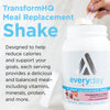 TransformHQ Meal Replacement Shake Powder 28 Servings (Vanilla) - Gluten Free, Non-GMO