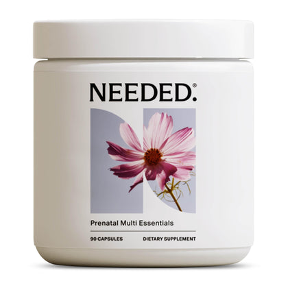 Needed. Multivitamin for Prenatal | Prenatal Multi Essentials Capsule- Pregnancy, Breastfeeding, Postpartum | Expertly-Formulated & Third-Party Tested, | 30-Day Supply