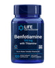 Life Extension Benfotiamine with Thiamine, Fat & Water Soluble Vitamin B1, Gluten Free, Healthy Metabolism, Non-GMO, Vegetarian, 100 mg, 120 Vegetarian Capsules