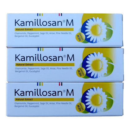 (Pack of 3) Kamillosan M with Chamomile and Essential Oils Spray 15ml