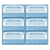 Dr. Bronner's - Pure-Castile Bar Soap (Baby Unscented, 5 oz, 6-Pack) -Made with Organic Oils, For Face, Body & Hair, Gentle for Sensitive Skin & Babies, No Added Fragrance,Biodegradable,Vegan,Non-GMO