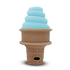 sweetooth ice cream cone shaped baby teether - magical mint