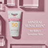 Eucerin Sun Sensitive Mineral Baby Sunscreen SPF 50, Sunscreen Lotion With Zinc Oxide Protection, 4 Fl Oz Tube