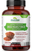 Zazzee Extra Strength Red Yeast Rice 10:1 Extract, 1200 mg, Citrinin Free, 200 Vegan Capsules, Over 3 Month Supply, Concentrated and Standardized 10X Extract, 100% Vegetarian, All-Natural and Non-GMO