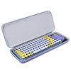 Aenllosi Hard Carrying Case Compatible with Logitech POP Keys Mechanical Wireless Keyboard (Blue)