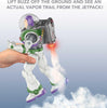 Mattel Disney and Pixar Lightyear 12-in Action Figure with Vapor Effect & Sounds, Buzz Lightyear Jetpack Liftoff Toy