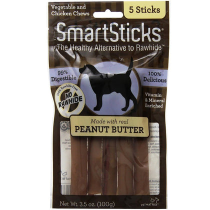 SmartBones SmartSticks, Treat Your Dog to a Rawhide-Free Chew Made With Real Meat and Vegetables