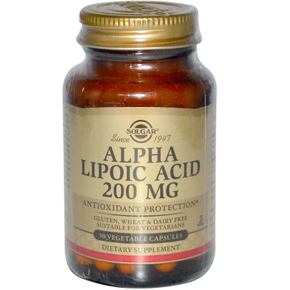 Alpha Lipoic Acid 200mg 50 Vcaps 3-Pack