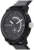 tommy hilfiger men's quartz watch with leather calfskin strap, black, 18.8 (model: 1791479)