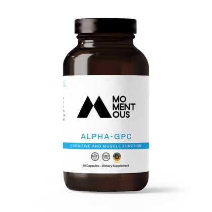 Momentous Alpha GPC Capsules, 60 Servings