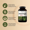 NatureBell Moringa Capsules 8000mg Per Serving, 240 Capsules | 4 Month Supply, Made with Moringa Powder Organic | Green Superfood, Skin Health & Immune Support | Non-GMO, Gluten Free