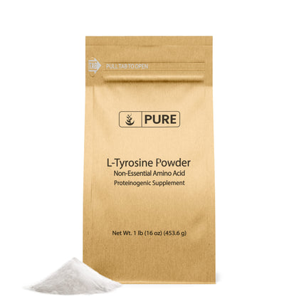 Pure Original Ingredients L-Tyrosine (1lb) Powder, Non-Essential Amino Acid Supplement