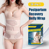 ChongErfei 3 in 1 Postpartum Support Recovery Belly Wrap Waist/Pelvis Belt Body Shaper Postnatal Shapewear,XL/Plus Size Beige