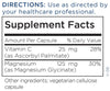 Metabolic Maintenance Magnesium Glycinate - Absorbic Acid & Ascorbyl Palmitate Vitamin C Supplement - Magnesium Bisglycinate 125mg Supplement to Support Muscle & Nerve Function (180 Capsules)