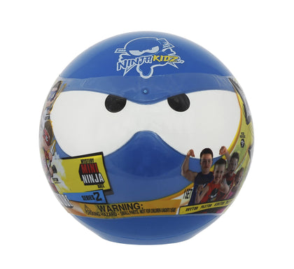 NINJA KIDZ TV Mini Mystery Ninja Ball | Includes 2 Characters of 13 Possible | 6 Unique Ninja Balls to Collect