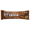 FITCRUNCH Snack Size Protein Bars, Designed by Robert Irvine, 6-Layer Baked Bar, 3g of Sugar, Gluten Free & Soft Cake Core (9 Bars, Chocolate Chip Cookie Dough)