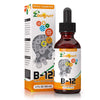 Zoomavit Vitamin B Complex Liquid Drops with Fast Absorption - Super B Liquid Complex Vitamins B2, B3, B5, B6 & B12 - Natural Energy Boost, Mental Focus & Healthy Immune System