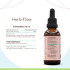 Herb-Flow A60 Alcohol Extract Tincture, Concentrated Liquid Drops: Cayenne Pepper, Eleuthero Root, Ginger Root, Ginkgo Leaf, Rosemary Leaf, Wildcrafted: Prickly Ash Bark. Circulation Blend 2 Fl Oz