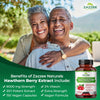 Zazzee Extra Strength Hawthorn Berry 20:1 Extract, 8000 mg Strength, 2% Vitexin, 150 Vegan Capsules, 5 Month Supply, Concentrated and Standardized Potent 20X Extract, Non-GMO and All-Natural