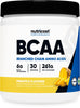 Nutricost BCAA Powder (Pineapple, 30 Servings) - Optimal 2:1:1 Ratio