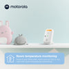 Motorola PIP11 Audio Baby Monitor - Night Light, LCD Screen, 1000ft Range, Secure Connection, Two-Way Talk, Room Temp, Lullabies, Portable Parent Unit (Outlet or AAA Rechargeable Batteries Included)