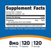 Nutricost Chelated Manganese Supplement 8mg, Amino Acid Chelate, 120 Capsules, 120 Servings - Gluten Free, Non-GMO and Vegetarian Friendly