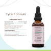 HerbEra Cycle Formula A60 Alcohol Extract Tincture, Ginger, Red Raspberry, Ceylon Cinnamon Bark, Oatstraw Tops, Mugwort, Black Cohosh, Partridgeberry. Menstrual Cycle Support 2 Fl Oz