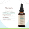 Thyroidix A60 Alcohol Extract Tincture: Oatstraw Stem and Leaf, Horsetail Herb, Kelp Plant, Bladderwrack Plant, Ashwagandha Root, Ginger Root. Thyroid Support 2 Fl Oz