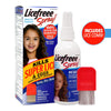 Licefreee Spray, Tec Labs Head Lice Spray, 6 Fl Oz, Includes Professional Metal Nit and Lice Comb, Easy Use Lice Treatments for Kids & Adults, Kills Head Lice, Eggs, Super Lice on Contact