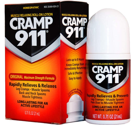 Cramp 911 Muscle Relaxing Roll-on Lotion, 0.71 oz (21 ml)