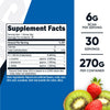 Nutricost BCAA Powder (Strawberry Kiwi, 30 Servings) - Optimal 2:1:1 Ratio