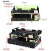 Geekworm for Raspberry Pi UPS, X728 (Max 5.1V 6A) UPS & Power Management Board with AC Power Loss Detection|Auto Power On|Safe Shutdown|Battery Capacity Reading|Low Battery Auto Shutdown|Buzzer