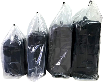 Plastic Storage Bags for Luggage Storage, Pillow Bag, Rug Bag Plastic Drawstring Bags for Suitcase Storage , Attic Storage Bags. Quality Large Plastic Storage Bag 4 sizes S, M, L and XL