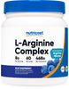 Nutricost L-Arginine Complex (Fruit Punch, 60 Servings) - Gluten Free, Non-GMO