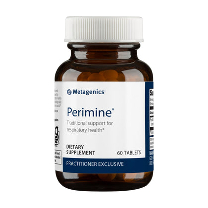 Metagenics Perimine - Healthy Breathing, Respiratory & Immune Support* - with Perilla Seed Extract - with Flavonoids Rosmarinic Acid & Luteolin - Non-GMO - Gluten-Free - Vegetarian - 60 Tablets