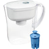 Brita Metro Water Filter Pitcher with SmartLight Filter Change Indicator, BPA-Free, Replaces 1,800 Plastic Water Bottles a Year, Lasts Six Months, Includes 1 Elite Filter, Small - 6-Cup Capacity