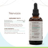 Nervosix B120 Alcohol-Free Extract Tincture, Liquid Drops: Passionflower Herb, Siberian Ginseng Root, Holy Basil Herb, Reishi Mushroom, Rhodiola Root, Schisandra Berry, Gotu Kola Herb. 4 Fl Oz